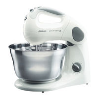 Sunbeam Mixmaster MX5950 Instruction Booklet