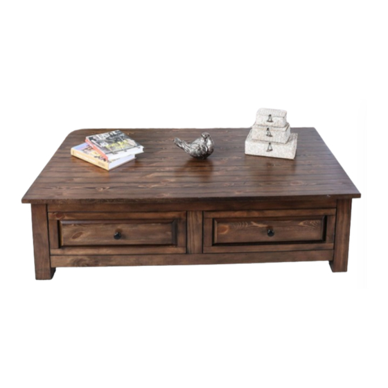 Furniture of America Annabel CM4613C Assembly Instructions Manual