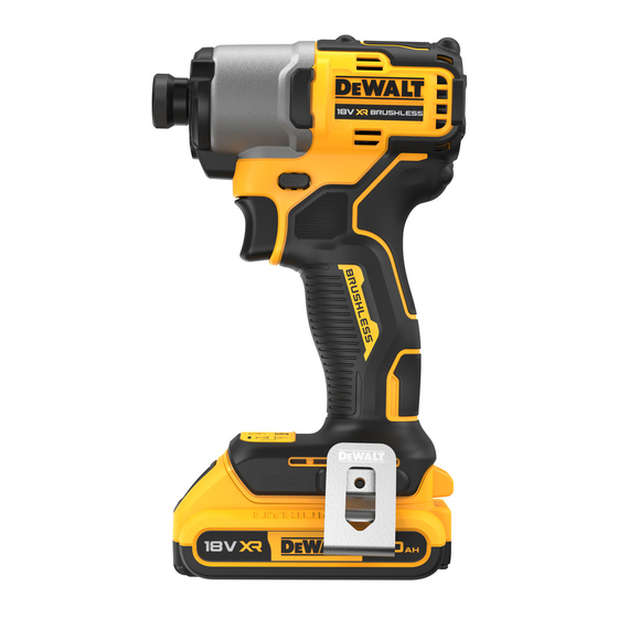 DeWalt DCF840N-XJ Manuals