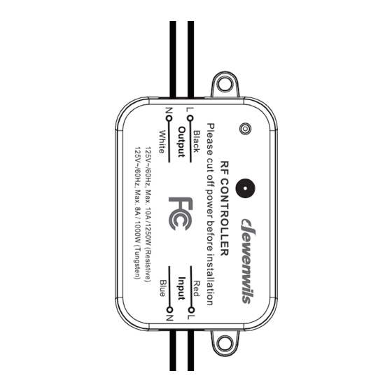 Dewenwils HRLS11F Instruction Manual