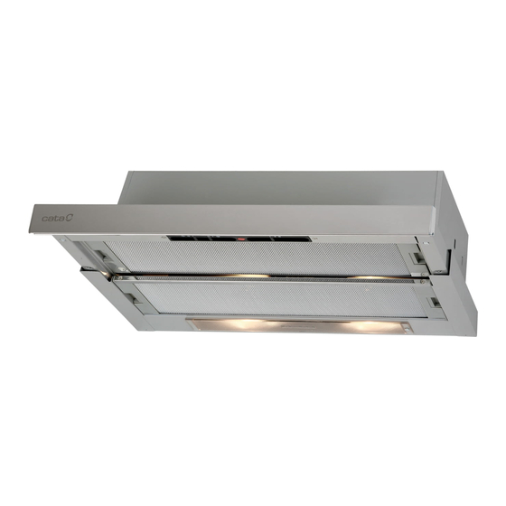 Cata TF-5260 X Instructions For Installation, Maintenance And Use