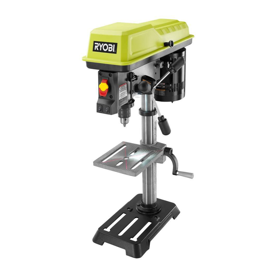 Ryobi DP102L Manual Del Operador