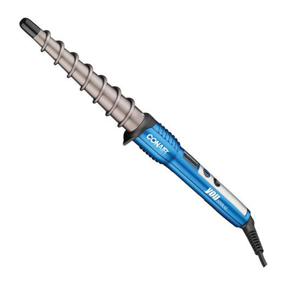 Conair CD122XC Instruction & Styling Manual
