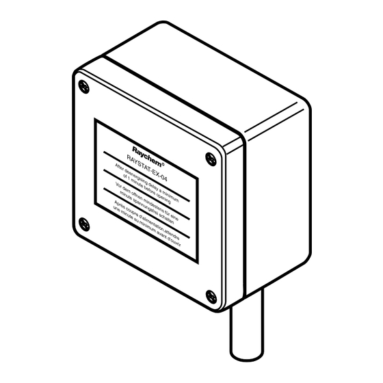 DigiTrace RAYSTAT-EX-03 Manual