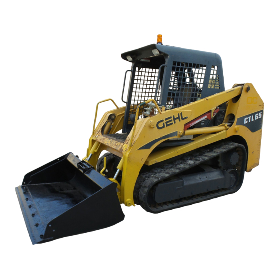 Gehl CTL75 Operator's Manual
