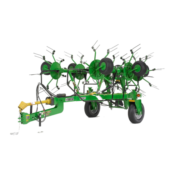 Frontier TD2427 Hay Tedder Manuals