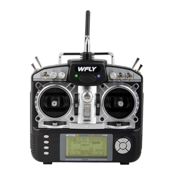 Wfly WFT08X Instruction Manual