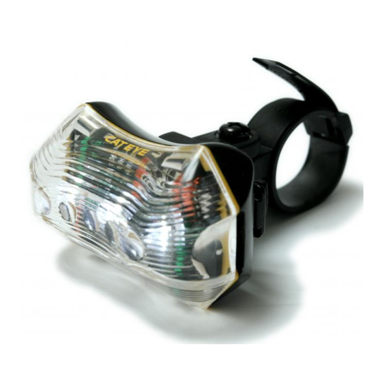 Cateye TL-LD170-W Manual