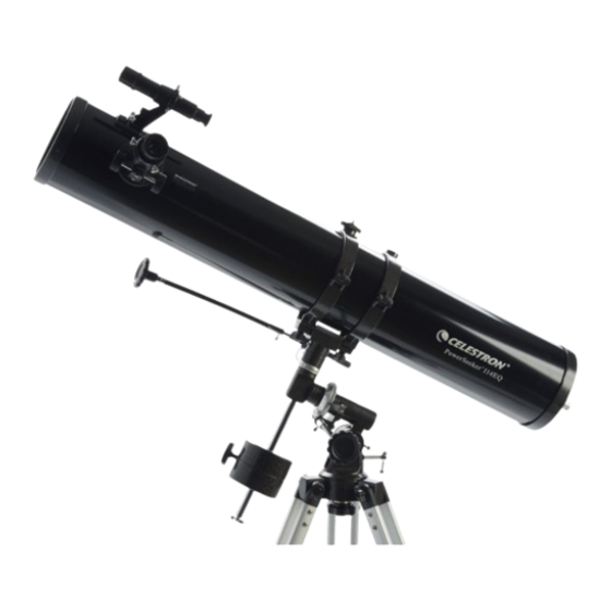 Celestron FirstScope 114EQ Instruction Manual