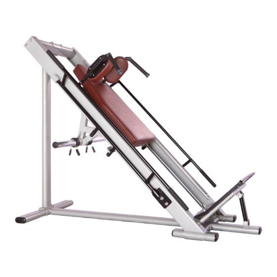 BRONZE GYM H Series Use Manual