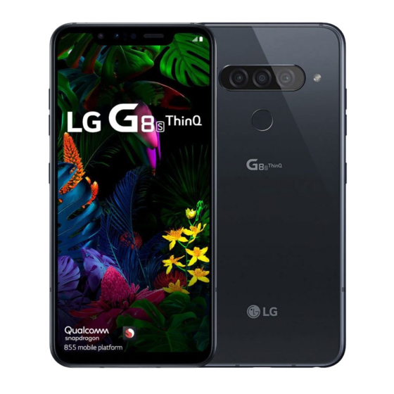 LG ThinQ G8S Manuals