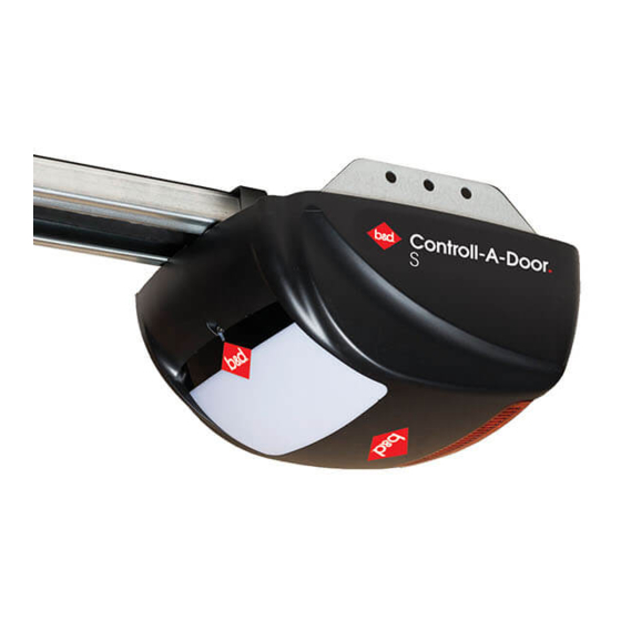 B&D Controll-A-Door S Manuals