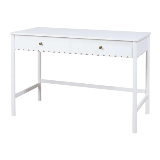 Mocka Maisie Scalloped Desk Assembly Instructions Manual