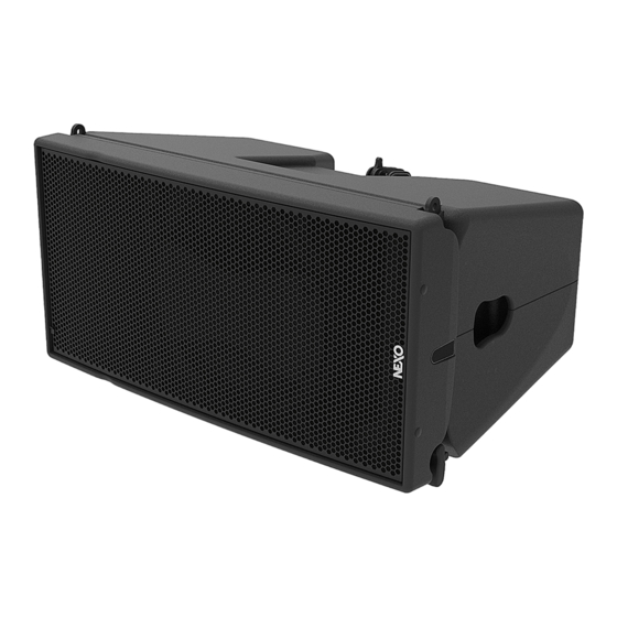 Nexo GEOM1012-I Manual