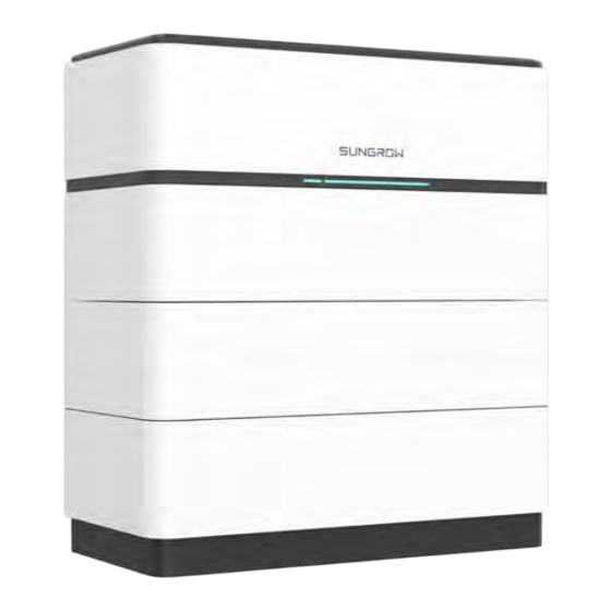 Sungrow SBH100 User Manual