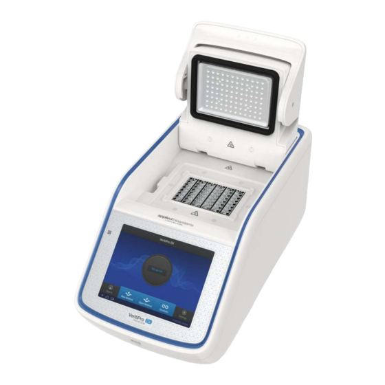 Thermo Scientific VeritiPro Dx Thermal Cycle User Manual