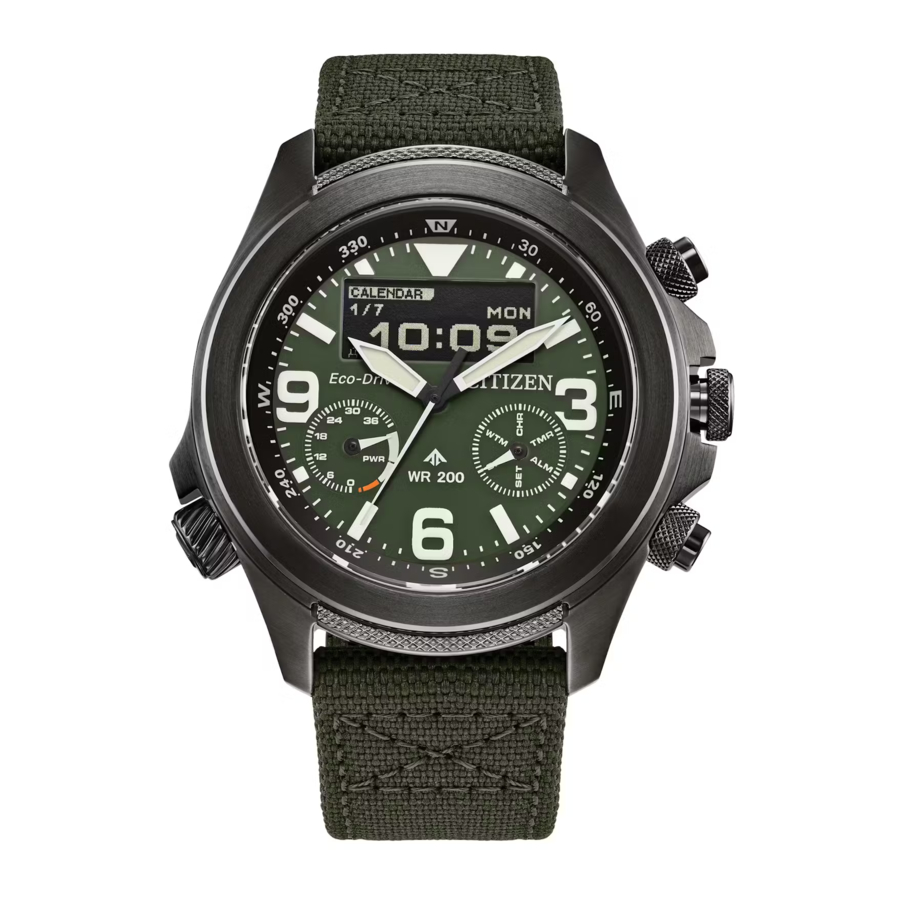 Citizen Promaster Land U822 Manual