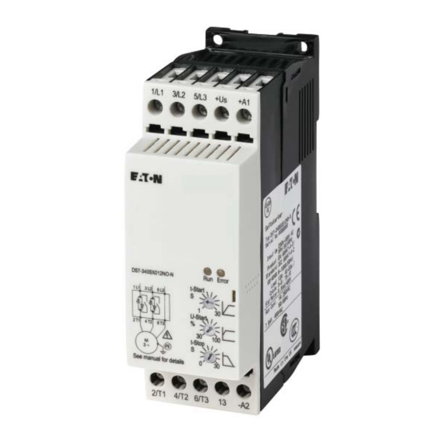 Eaton DS7 Series, DS7-342SX004N0-N, DS7-340SX004N0-N Manual