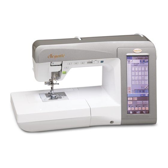 Baby Lock espire BLSR Quick Reference Manual