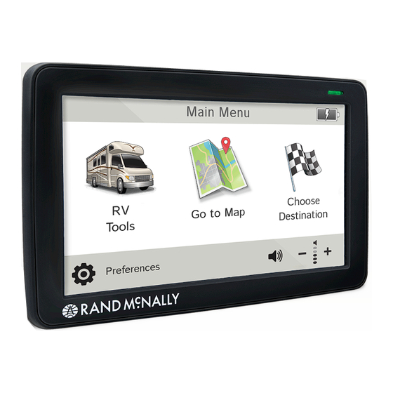 Rand McNally RVND 7730 LM User Manual