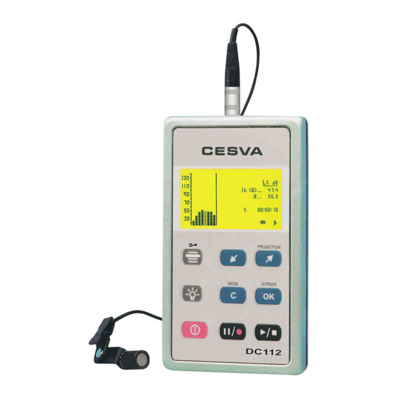 CESVA DC112 User Manual