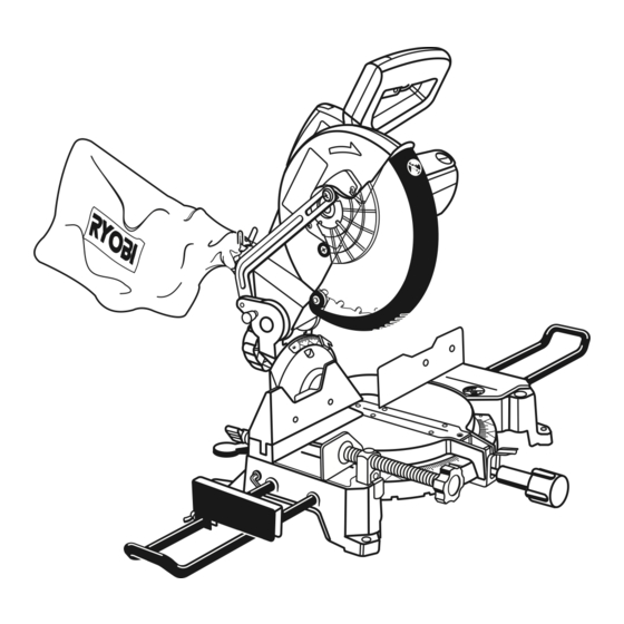 Ryobi TS1353DXL Operator's Manual