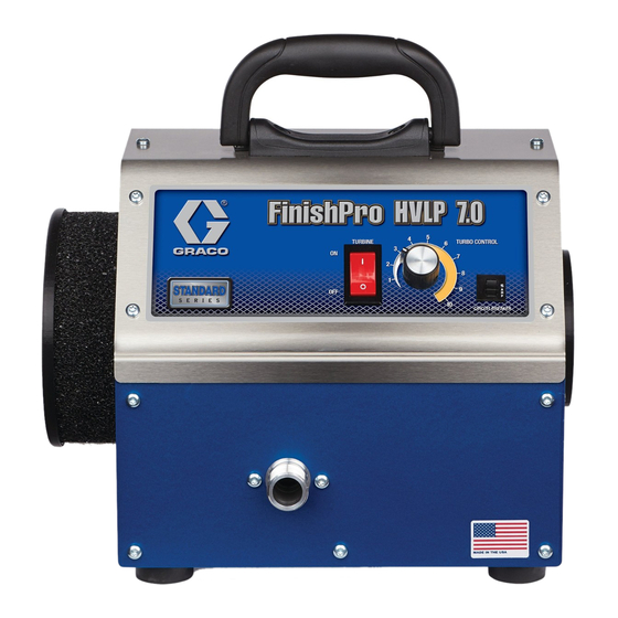 Graco FinishPro HVLP 7.0 Operation - Repair - Parts