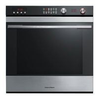 Fisher & Paykel OB60SL11DCPX1 Care And Cleaning