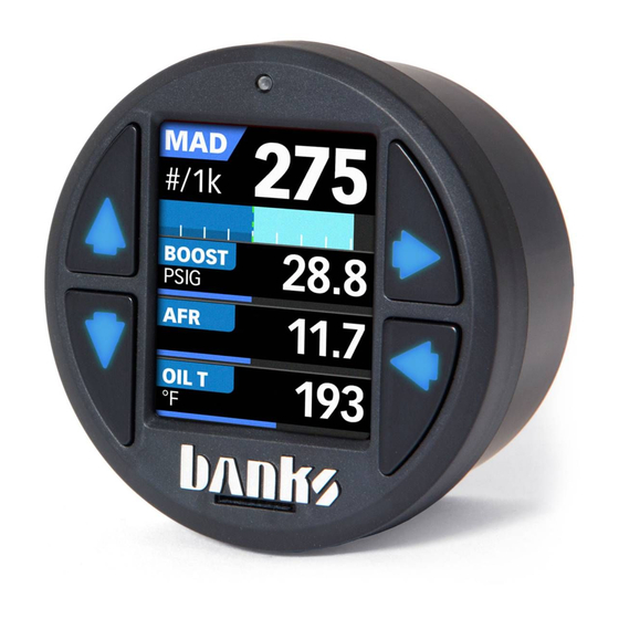 banks iDash 1.8 DataMonster Owner's Manual