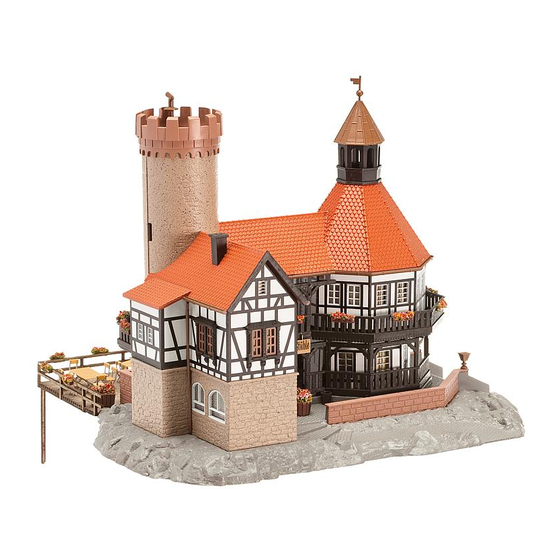 Faller Schlossberg Inn Building Kit Manuals