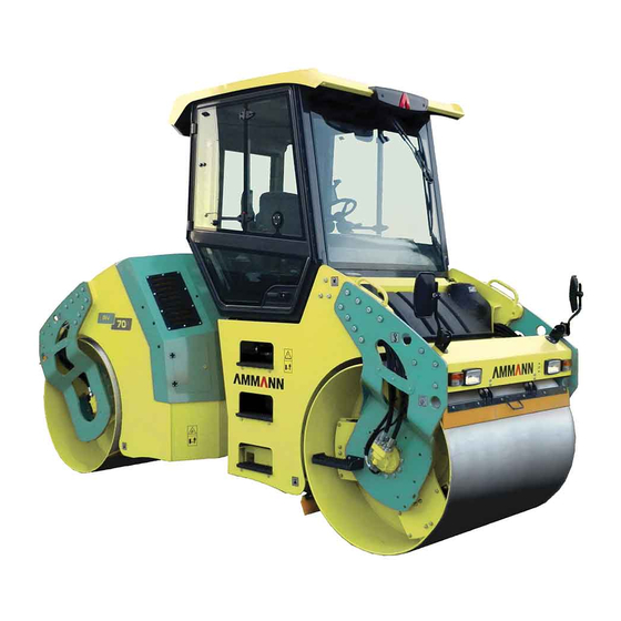 Ammann AV 70 X Operating Manual