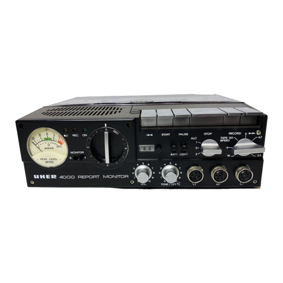 Tape recorder UHER 4000 Report IC power Unit Z 124 
