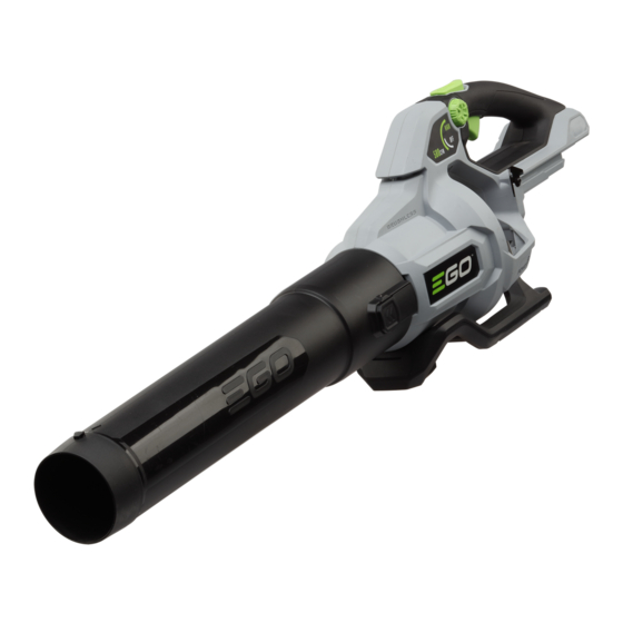 EGO POWER+ LB5800E Operator's Manual