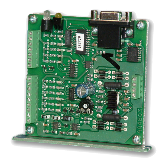 Anaheim Automation MBC25SI1TB User Manual