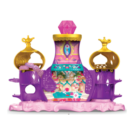 Fisher-Price Nickelodeon Shimmer & Shine Teenie Genies DTK59-CE70 Instructions