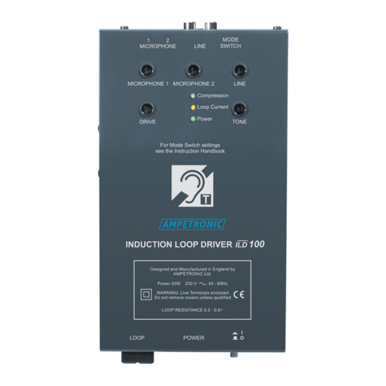 Ampetronic AMP-ILD100 Handbook