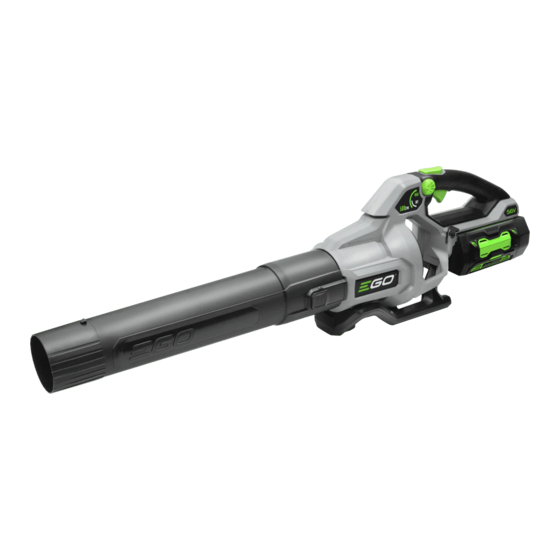 Ego Power+ LB5800E Original Instructions Manual