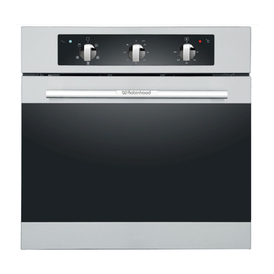 ROBINHOOD RHBO65MX Built-In Oven Manuals