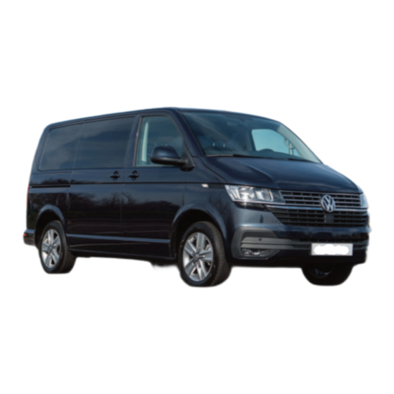 GM MOBILITY VW CARAVELLE COLORADO Owner's Handbook Manual