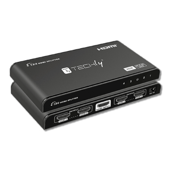 Techly IDATA HDMI2-4K4 User Manual