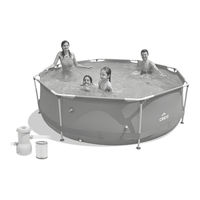 Crivit METAL-FRAME-POOL Instructions For Use Manual