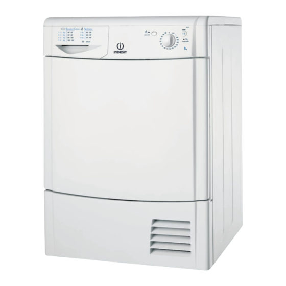 Indesit IDC 85 Instruction Booklet
