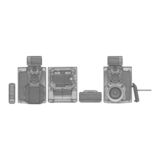 Panasonic SC-DK3 Operating Instructions Manual