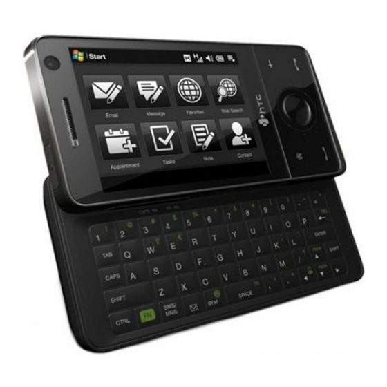 HTC Touch PRO Quick Start Manual