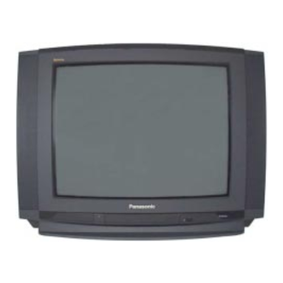 Panasonic TX-28XD90P Service Manual