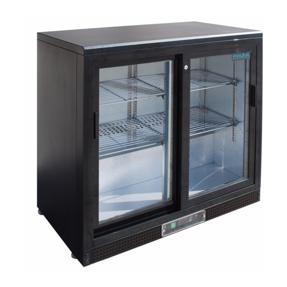 Polar Refrigeration CB929 Instruction Manual