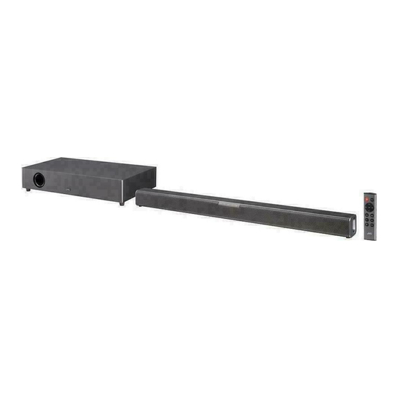 VINABTY Telecomando Ricambio TH-D337H Per Soundbar JVC TH-D337H, Telecomando Sostitutivo Leggero Con Tasti Morbidi