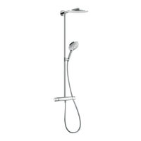 Hans Grohe Raindance Showerpipe 27233000 Instructions For Use/Assembly Instructions