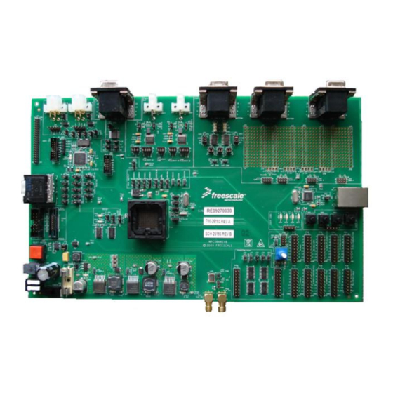 NXP Semiconductors MPC5668 EVB Quick Start Manual