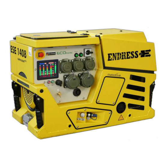 Endress ESE 1408 Translation Of The Original Operating Manual